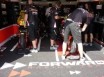 Italsk stj NGM Forward Racing (Moto2 -  25 - Alex Baldolini (ITA),  16 - Jules Cluzel (FRA)